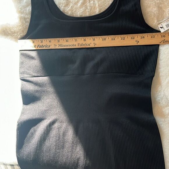 New! Torrid Seamless Ribbed Mid-Thigh Bodysuit Black Square Neck Size 2X NWT - Picture 12 of 14